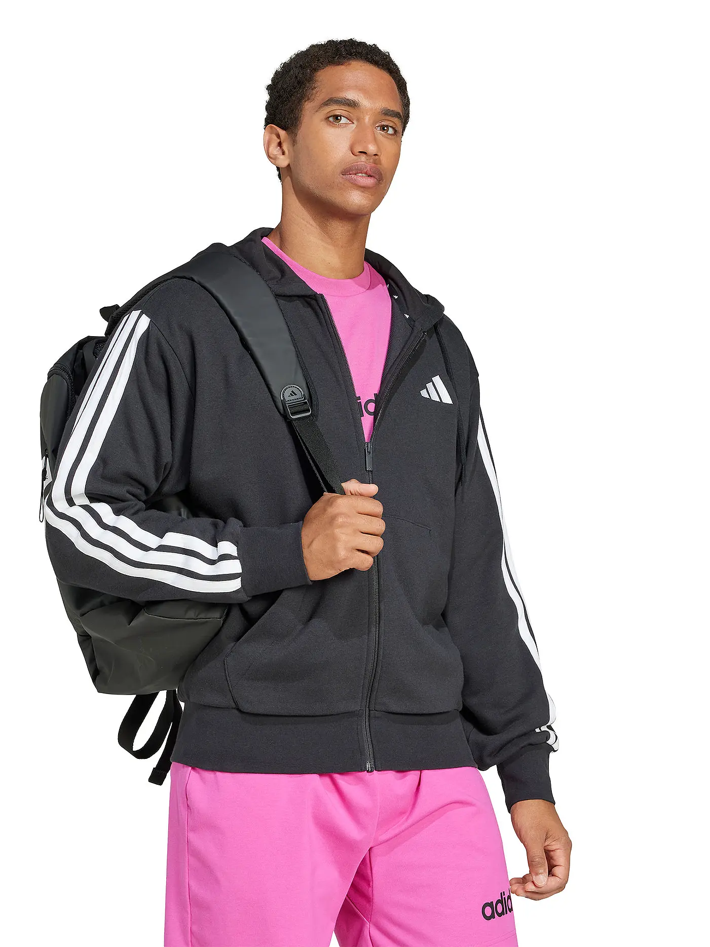 ADIDAS | Herren Kapuzenjacke 3S FT FZ | 